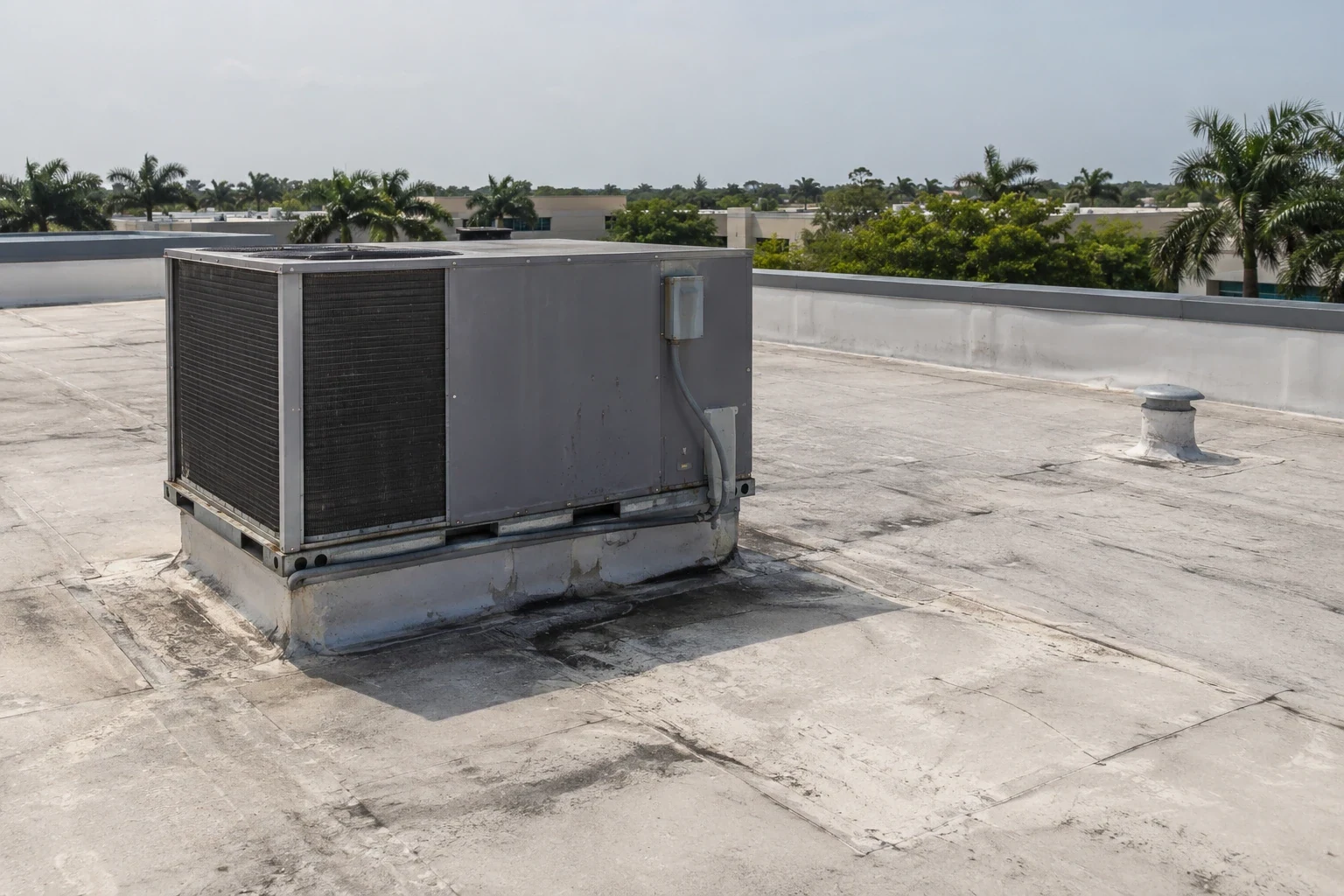 Commercial property roof Commercial property roof